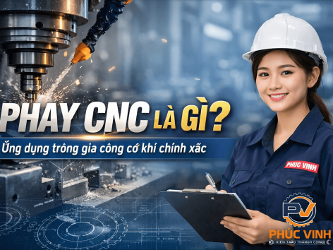 Phay CNC là gì? Ứng dụng trong gia công chính xác